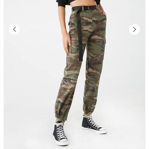 Camouflage Print Joggers NWT